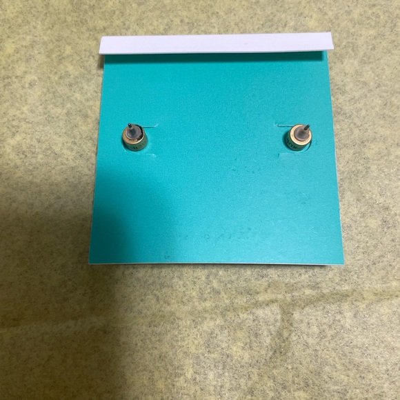 Kurt Geiger Blue Art Deco Earrings - Picture 6 of 6